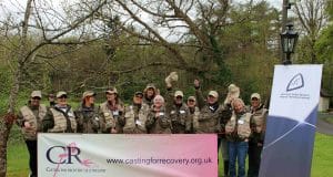 Participating in the Casting For Recovery retreat in Mount Falcon, Ballina, Co.Mayo