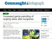 Increased garda patrolling of angling lakes after burglaries, The Connaught Telegraph Increased garda patrolling of angling lakes after burglaries