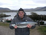 Not great on Currane but a couple of salmon landed Alfred
