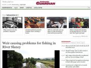 Weir causing problems for fishing in River Slaney, enniscorthy Guardian Weir causing problems for fishing in River Slaney