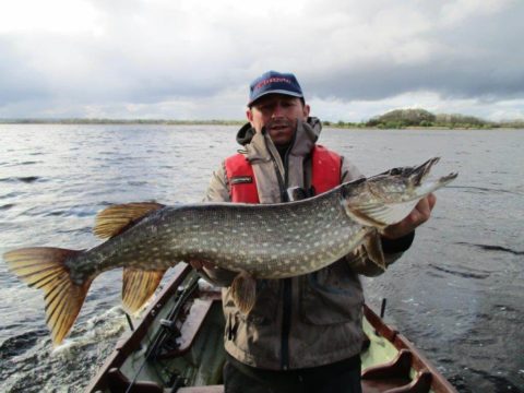  Manu from France with another nice Pike.