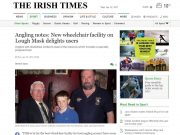Angling notes: New wheelchair facility on Lough Mask delights users, Irish Times Angling notes: New wheelchair facility on Lough Mask delights users