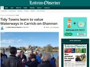 Tidy Towns learn to value Waterways in Carrick-on-Shannon, Leitrim Observer Tidy Towns learn to value Waterways in Carrick-on-Shannon