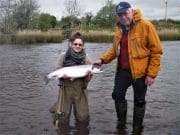 Salmon angling on the River Moy picked up further