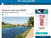Threat to river Suir fishlife, The Nationalist Threat to river Suir fishlife
