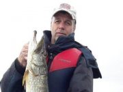 A few big pike make the difference for Dutch anglers in Longford Jan van Heukelum with a nice Pike