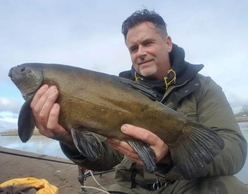 Larry Kelly had this, his biggest unweighed Tench on Monday