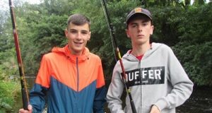 Nicky O' Hagan and Matthew McDonald of Whitechurch Youth Group