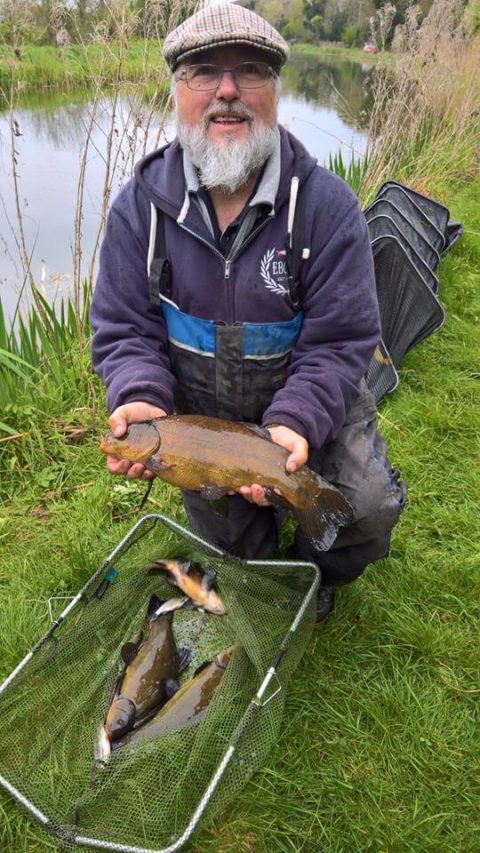 Some lovely tench featured in the catches
