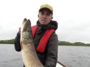 Sylvain with one of his nice Pike