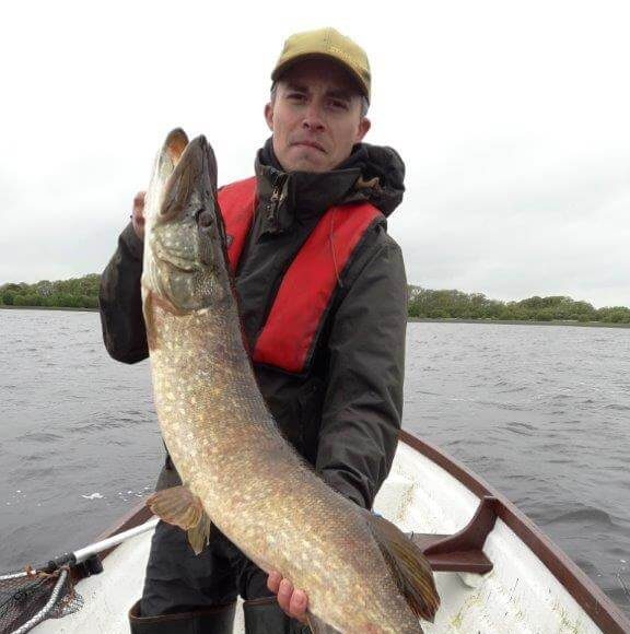 Sylvain with one of his nice Pike