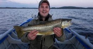 Barry Harten, Galway with a stunning Sheelin trout