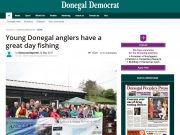 Young Donegal anglers have a great day fishing, Donegal Democrat Young Donegal anglers have a great day fishing