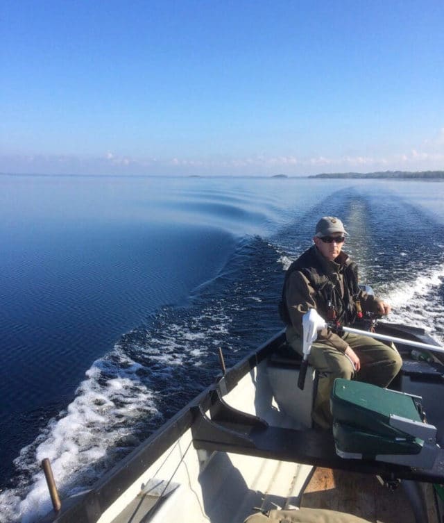 Mark Rogan heads out on Costa Del Mask for a day last Monday