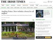 Angling Notes: New website a boon for all anglers, Irish Times Angling Notes: New website a boon for all anglers