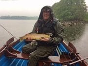 Dry mayflies work well on Lough Arrow!