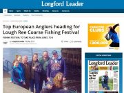Top European Anglers heading for Lough Ree Coarse Fishing Festival, Longford Leader Top European Anglers heading for Lough Ree Coarse Fishing Festival