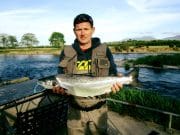 Another good week on the Laune, plenty of action for anglers Noel Hickey with his 10 pounder from Johnstons