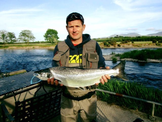 Noel Hickey with his 10 pounder from Johnstons