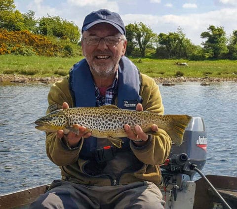 Richard Robinson and Ted Wherry had a couple of great days last week, boating 11 trout, including this lovely fish.
