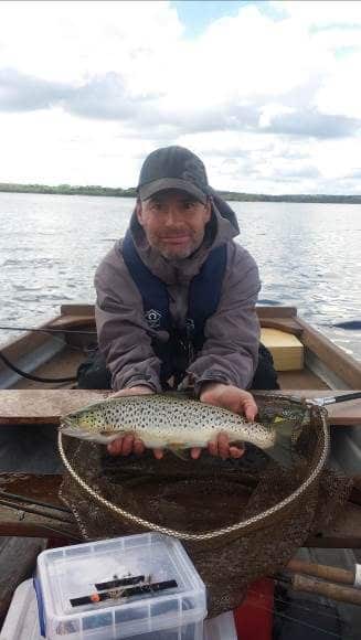 Shane O’Reilly, Dublin with one of his Sheelin catches