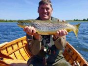 Quiet on Corrib but some big fish taken on fly Andrew Wain 6.5lbs