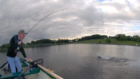 Marty playing fish on Mount dalton
