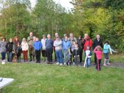 Inland Fisheries Ireland and An Taisce host nature walk at Glenties Hatchery, Donegal Participants in the Glenties River Walk