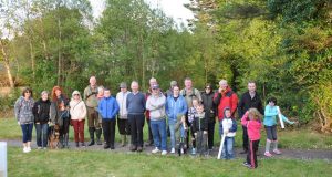 Participants in the Glenties River Walk