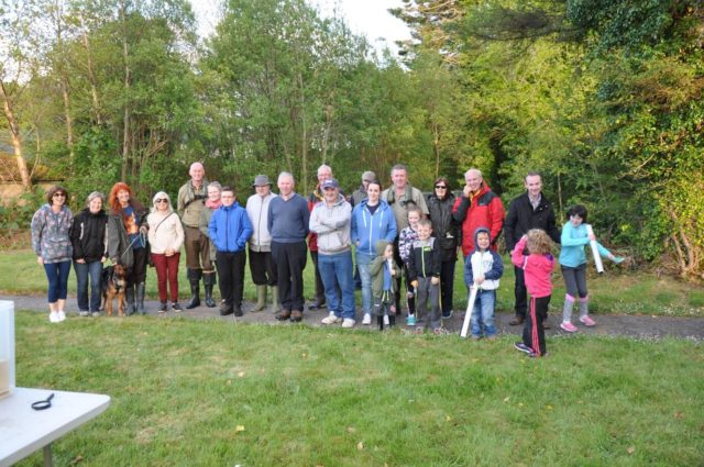 Participants in the Glenties River Walk