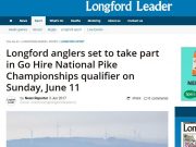 Longford anglers set to take part in Go Hire National Pike Championships qualifier on Sunday, June 11, Longford Leader Longford anglers set to take part in Go Hire National Pike Championships qualifier on Sunday, June 11