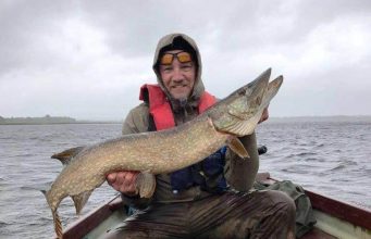 Tony - All smiles for Tony with his 106cm Pike.