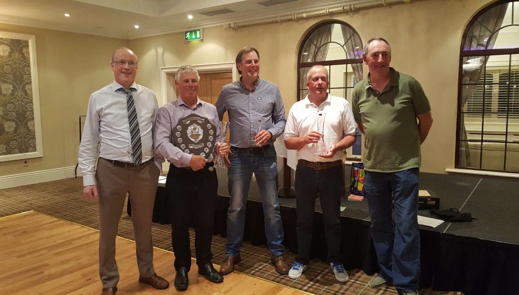 Winners of Breffni Challenge 2017 with Eamonn Gray Breffni Arms Hotel Arva