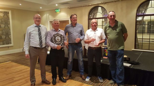 Winners of Breffni Challenge 2017 with Eamonn Gray Breffni Arms Hotel Arva