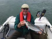 Not always easy but good pollack, bass in Cork Harbour that's bass