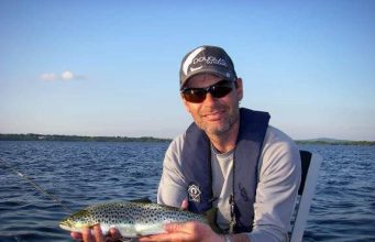 Super hatches but May trout hard earned on Sheelin Shane O’Reilly, Dublin in the mid day heat on Lough Sheelin