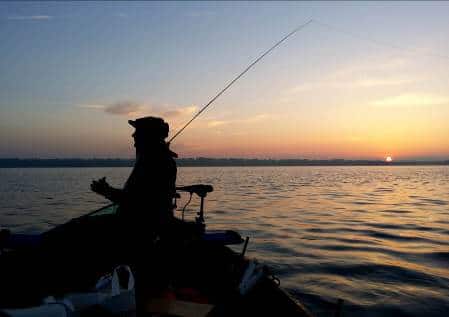 Lough Sheelin’s fishing successes were all about sunsets/silhouettes and darkness
