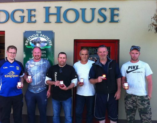 IFPAC Open Pairs won with almost 70lb bag The winners