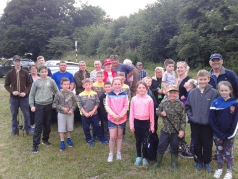A Great turnout of supporters on the first night of competition