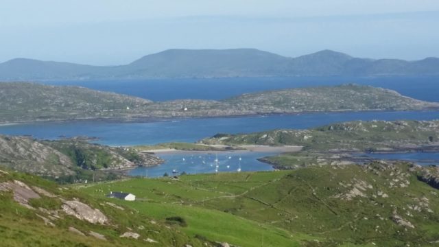 Very sunny weather on the Wild Atlantic Way - Waterville / Lough Currane