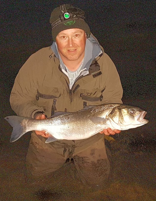 Sid Jones with another specimen bass
