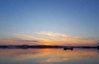 Irish Angling Update: 28th of July 2017 Sunset on Lough Corrib (Photo by Larry McCarthy)