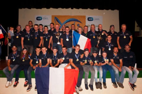 Team France who swept the boards at the World Youth Angling Championships.