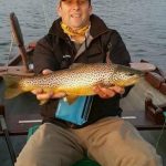 Ken Reilly from Navan with his Sheelin fish