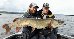 Pike fishing in the Dromineer area with Pierre Monjarret