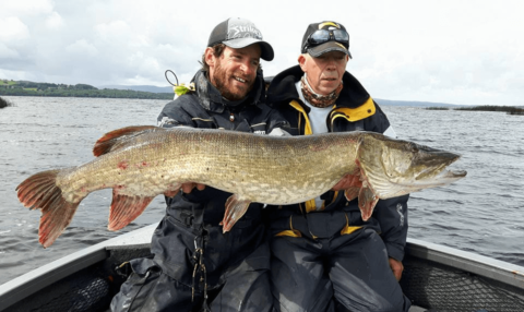 Pike fishing in the Dromineer area with Pierre Monjarret