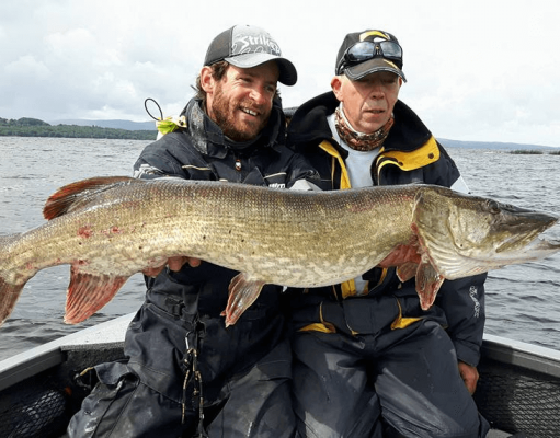 Pike fishing in the Dromineer area with Pierre Monjarret