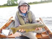Good trout fishing reported on Corrib Vaughn Ruckley
