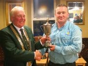 Good fishing on Mask as David and Leinster win 2017 Inter Provincial David Egan from Ennis who was the overall winner of the ITFFA Inter Provincial competition on L. Mask.