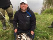 Dave Brooks wins Portumna Angling Festival Dave Brooks from the UK, the overall winner of the Portumna Coarse Angling competition (Portumna Coarse Anglers, 2017)